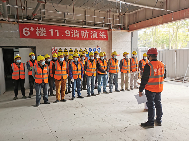 “119”全國消防日 | 中裝建設(shè)舉行消防安全演練，筑牢安全防線